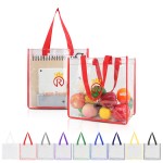 Logo Imprinted Transparent Stadium Bag