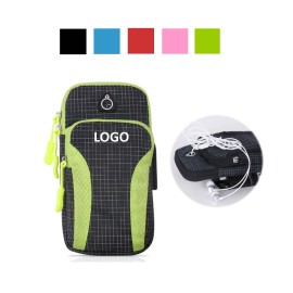 Sports Fitness Phone Wrist Arm Bag Logo Imprinted