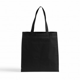 Logo Imprinted Flat Lite Cotton Tote (Color)