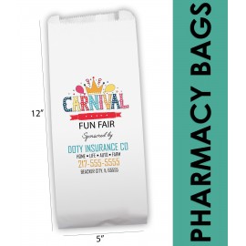 Logo Imprinted Tall Multipurpose Paper Bag With Full Color Digital Printing