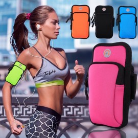 Custom Embroidered Outdoors Jogging Running Armband Sports Phone Bag  Custom Embroidered Outdoors Jogging Running Armband Sports Phone Bag