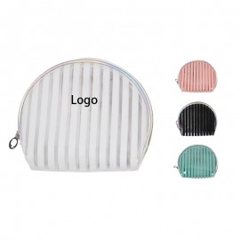 Custom Printed 2 in 1 Shell Shape Toiletry Bag and Makeup Bag  Custom Printed 2 in 1 Shell Shape Toiletry Bag and Makeup Bag