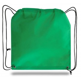 Non-Woven Drawstring Backpack - Heat Transfer (Colors) Custom Embroidered