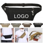 Canvas Waist Bag W/ Headphone Jack Custom Printed
