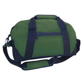 2 Tone Duffle Bag (14"x8"x8") Custom Embroidered  2 Tone Duffle Bag (14"x8"x8") Custom Embroidered