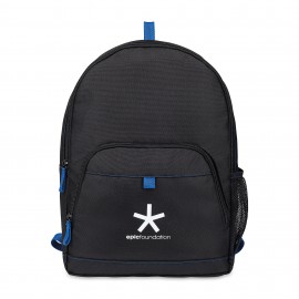 Repeat Recycled Poly Backpack - Royal Blue Custom Embroidered  Repeat Recycled Poly Backpack - Royal Blue Custom Embroidered