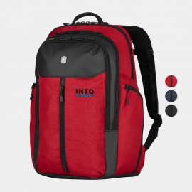 Custom Embroidered Swiss Army - Victorinox Vertical Zip Laptop Backpack  Custom Embroidered Swiss Army - Victorinox Vertical Zip Laptop Backpack