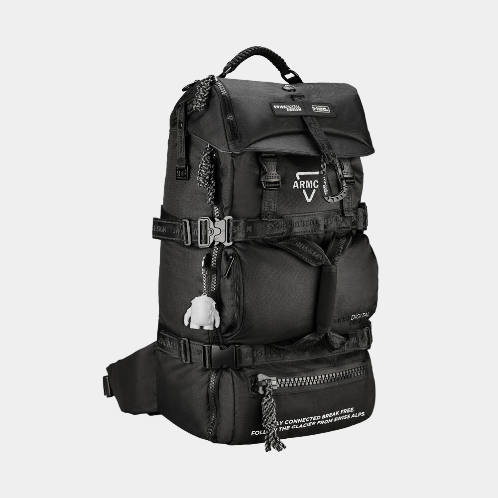 Custom Embroidered SwissDigital BALERNA XL Ultimate Travel SDD Finder Backpack Custom Embroidered SwissDigital BALERNA XL Ultimate Travel SDD Finder Backpack
