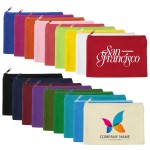 Cotton Canvas Organizer Pouch Logo Imprinted