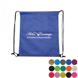 Logo Imprinted Non Woven Drawstring Backpack  Logo Imprinted Non Woven Drawstring Backpack