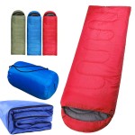 Outdoor Camping Hooded Sleeping Bag Custom Embroidered