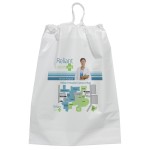 Cotton Draw Bag 12"x16"x4" (Dynamic Color) Custom Embroidered