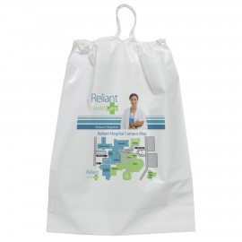 Custom Printed Cotton Draw Bag 12"x16"x4" (Dynamic Color)  Custom Printed Cotton Draw Bag 12"x16"x4" (Dynamic Color)
