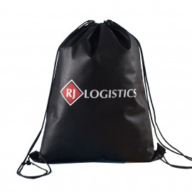 Personalized 80 gsm Non Woven Drawstring Backpack Bag