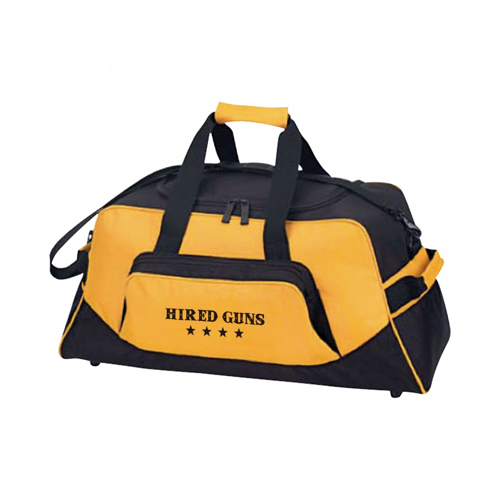 Custom Embroidered Duotone Sports Bag Custom Embroidered Duotone Sports Bag