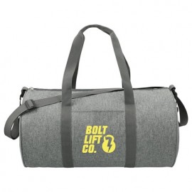 Custom Embroidered Tahoe 18" Graphite Barrel Duffel  Custom Embroidered Tahoe 18" Graphite Barrel Duffel
