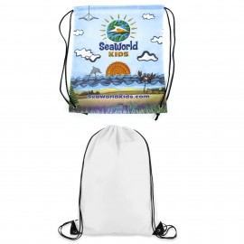 Full Color Sports Cinch Bag with Logo