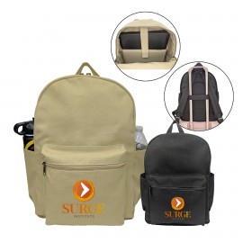 Custom Embroidered 16 oz. Canvas Computer Backpack
