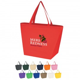 Custom Non-Woven Budget Shopper Tote Bag Custom Printed  Custom Non-Woven Budget Shopper Tote Bag Custom Printed