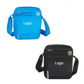 Casual Nylon Crossbody Bag Logo Imprinted  Casual Nylon Crossbody Bag Logo Imprinted