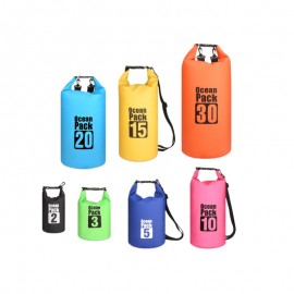 Custom Printed 10 Waterproof Dry Bag With Shoulder Strap  Custom Printed 10 Waterproof Dry Bag With Shoulder Strap