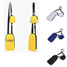 Logo Imprinted Unisex Crossbody Bag  Logo Imprinted Unisex Crossbody Bag
