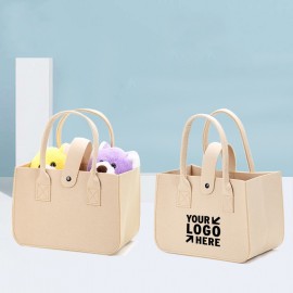 Custom Embroidered Felt Tote Bag  Custom Embroidered Felt Tote Bag