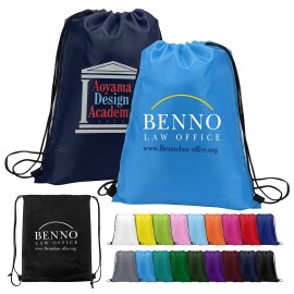 Sports Drawstring Sack Logo Imprinted