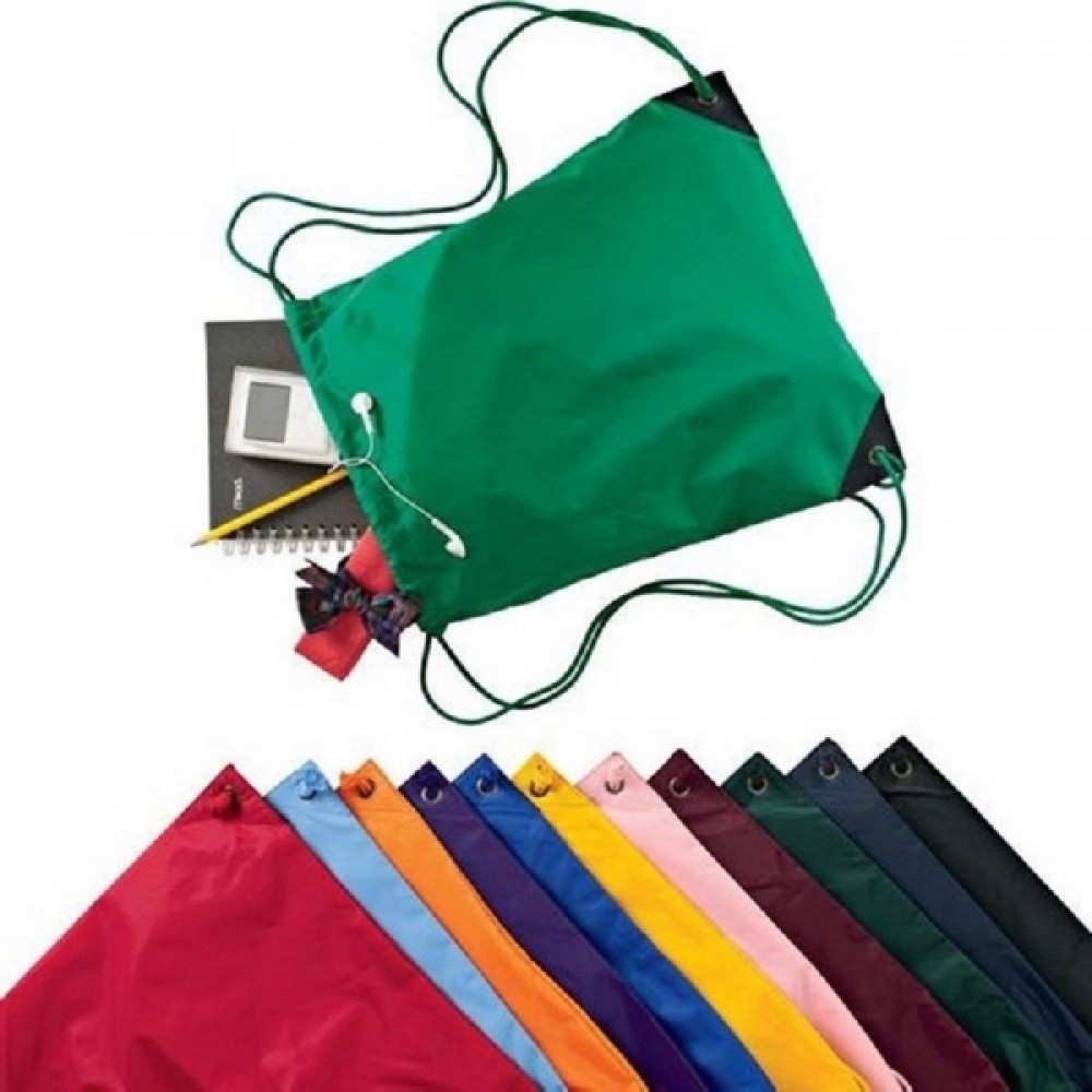 Cinch Pack Drawstring Bag Custom Printed
