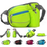 Custom Embroidered Outdoor Waist Pack With Water Bottle Holder