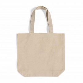 12" Small Canvas Tote Bag Custom Printed
