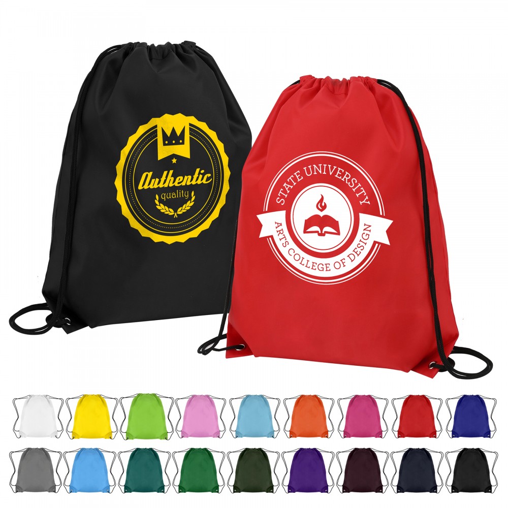 Classic Sports Drawstring Bag Logo Imprinted