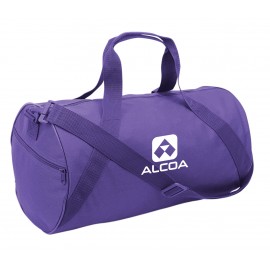 Custom Embroidered 600 Denier Polyester Splendor 18" 600 Denier Polyester Barrel Bag ( 17 Colors Available )  Custom Embroidered 600 Denier Polyester Splendor 18" 600 Denier Polyester Barrel Bag ( 17 Colors Available )