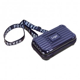 Logo Imprinted Portable Makeup Bag with Detachable Strap  Logo Imprinted Portable Makeup Bag with Detachable Strap
