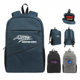 Pacifica 15.6" Laptop Backpack with Logo