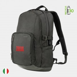 Custom Embroidered TUCANO - Italy CENTRO Recycled Modern Business Executive Backpack  Custom Embroidered TUCANO - Italy CENTRO Recycled Modern Business Executive Backpack