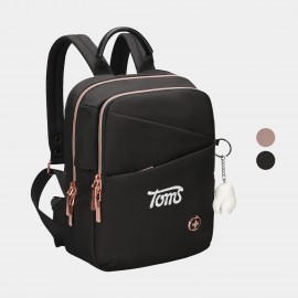 Custom Embroidered SwissDigital Katy Rose Medium Recycled Travel Backpack  Custom Embroidered SwissDigital Katy Rose Medium Recycled Travel Backpack