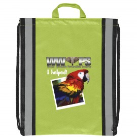 Marco Polo - Explorer Backpack with Reflective Strips - ColorVista with Logo