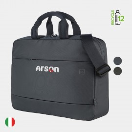 Logo Imprinted TUCANO - Italy GLOBAL Recycled Modern Business 16" Laptop Bag  Logo Imprinted TUCANO - Italy GLOBAL Recycled Modern Business 16" Laptop Bag