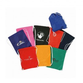 Logo Imprinted Cotton Drawstring Tote Bag  Logo Imprinted Cotton Drawstring Tote Bag