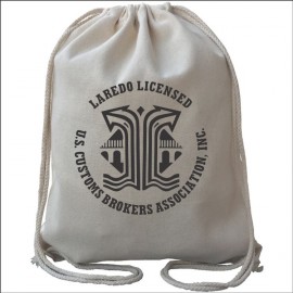 Active Canvas Drawstring Bag Backpack Cinch Gym Sack Promo Giveaway Eco Friendly 7 oz Beige (14x17) Custom Printed  Active Canvas Drawstring Bag Backpack Cinch Gym Sack Promo Giveaway Eco Friendly 7 oz Beige (14x17) Custom Printed