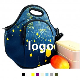 Zippered Lunch Tote With Adjustable Strap Custom Printed  Zippered Lunch Tote With Adjustable Strap Custom Printed