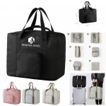 Custom Embroidered Foldable Travel Tote Bag Waterproof