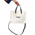 Custom Embroidered Large Capacity Canvas Tote Bag