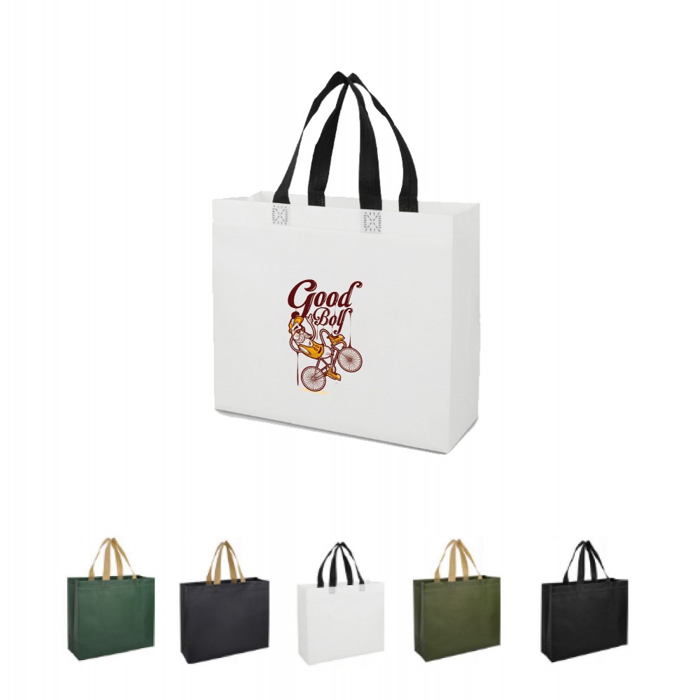 Personalized Laminated Tote Bag with Non-Woven fabric