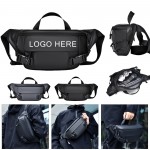 Custom Embroidered Men's Waterproof Sports Waist Bag