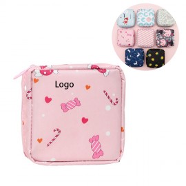 Portable Mini Cosmetic Pouch Custom Printed  Portable Mini Cosmetic Pouch Custom Printed
