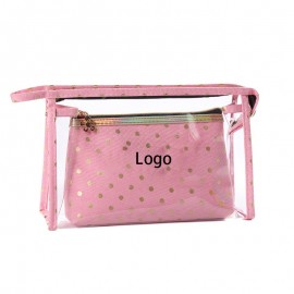 Custom Embroidered 2 in 1 Waterproof Toiletry Bag Cosmetic Bag  Custom Embroidered 2 in 1 Waterproof Toiletry Bag Cosmetic Bag