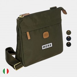 BRIC'S X-Travel Expandable Shoulder Bag with Logo
