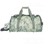 Poly Digital Camo Duffel Bag w/ Shoe Side Pocket Logo Imprinted